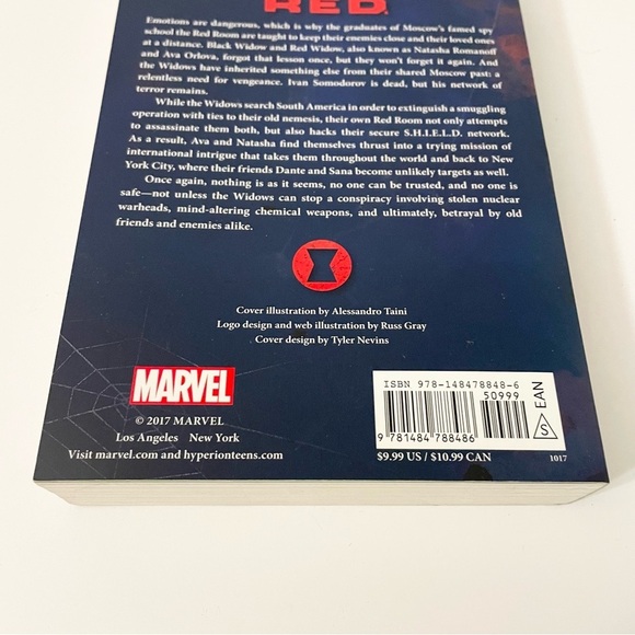Black Widow Red Vengeance Novel Margaret Stohl Book - Picture 3 of 16